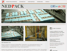 Tablet Screenshot of nedpack.nl